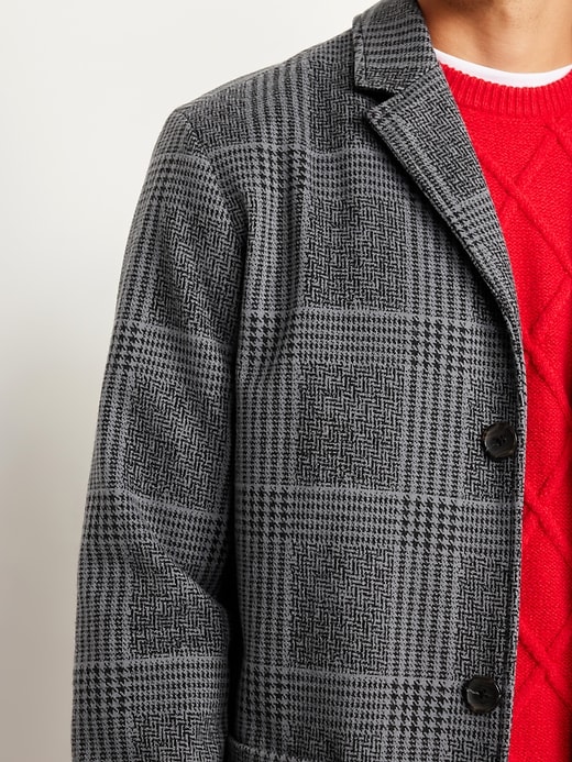 Image number 4 showing, Plaid Topcoat