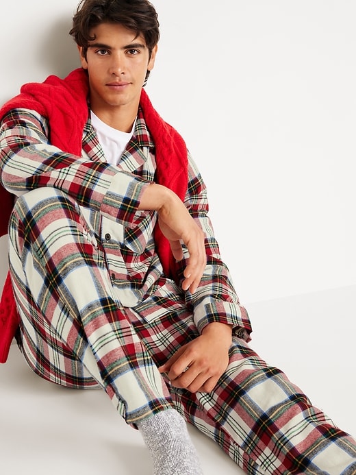 Image number 3 showing, Flannel Pajama Set