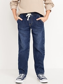 Image number 1 showing, Wow Pull-On Straight Leg Jeans for Boys
