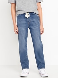 Image number 1 showing, Wow Pull-On Straight Leg Jeans for Boys