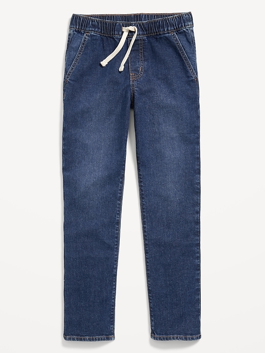 Image number 4 showing, Wow Pull-On Straight Leg Jeans for Boys