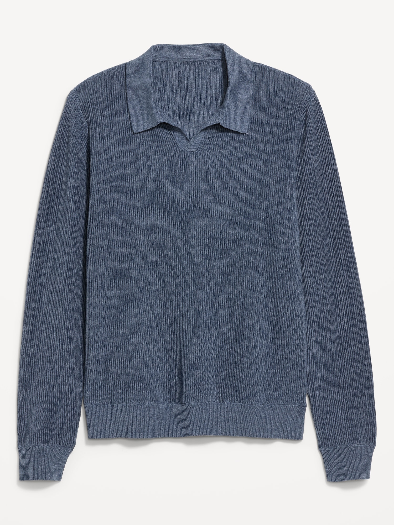 Relaxed Fit Polo Sweater