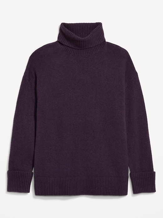 Image number 4 showing, SoSoft Turtleneck Tunic Sweater