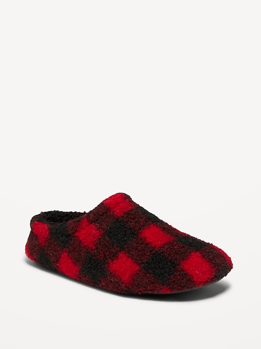 View large product image 1 of 4. Sherpa Mule Slippers