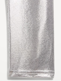 View large product image 3 of 3. Shiny Foil Print Leggings for Girls