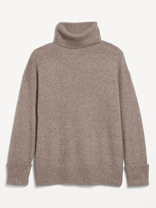 Image number 8 showing, SoSoft Turtleneck Tunic Sweater