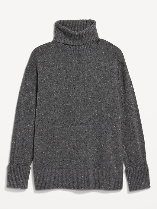 Image number 4 showing, SoSoft Turtleneck Tunic Sweater