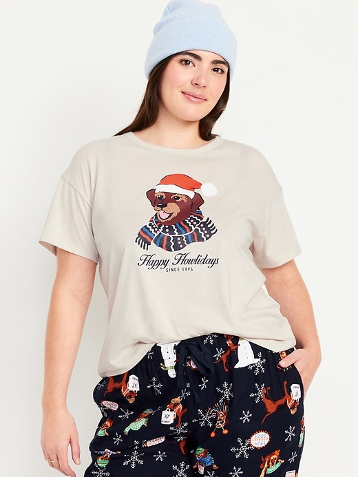 Image number 5 showing, Matching Holiday-Graphic T-Shirt