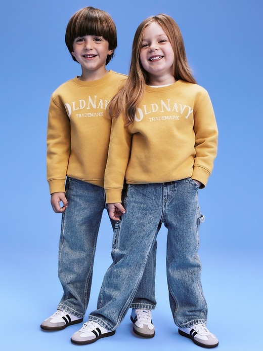 Image number 1 showing, '94 Unisex Carpenter Jeans for Toddler