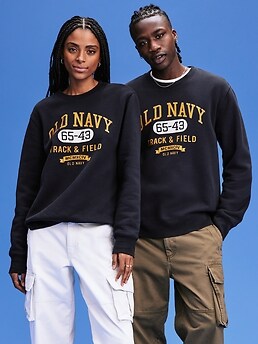 トップス everyone original logo crew sweat NAVY Logo Crewneck – 4 Paws for Ability Store