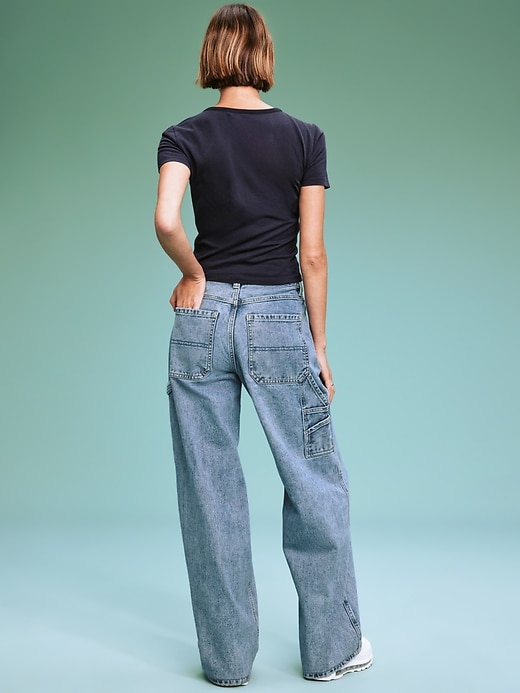 Image number 2 showing, &#39;94 Mid-Rise Loose Carpenter Jeans