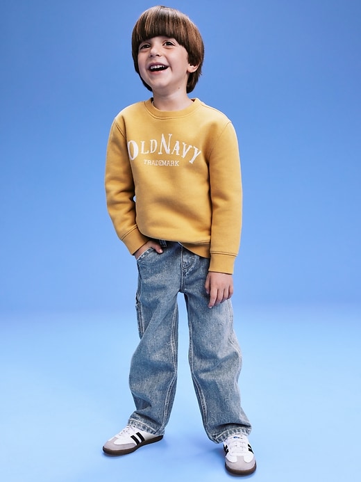 Image number 5 showing, '94 Unisex Carpenter Jeans for Toddler