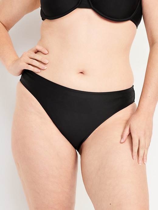 Image number 5 showing, Mid-Rise Bikini Swim Bottoms