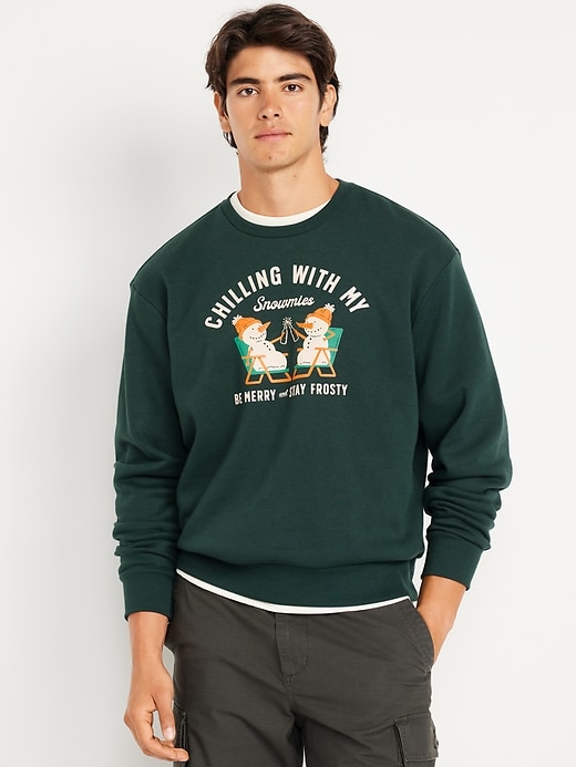 Image number 1 showing, Holiday-Graphic Sweatshirt