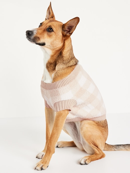 Image number 1 showing, Cozy Printed Sweater for Pets