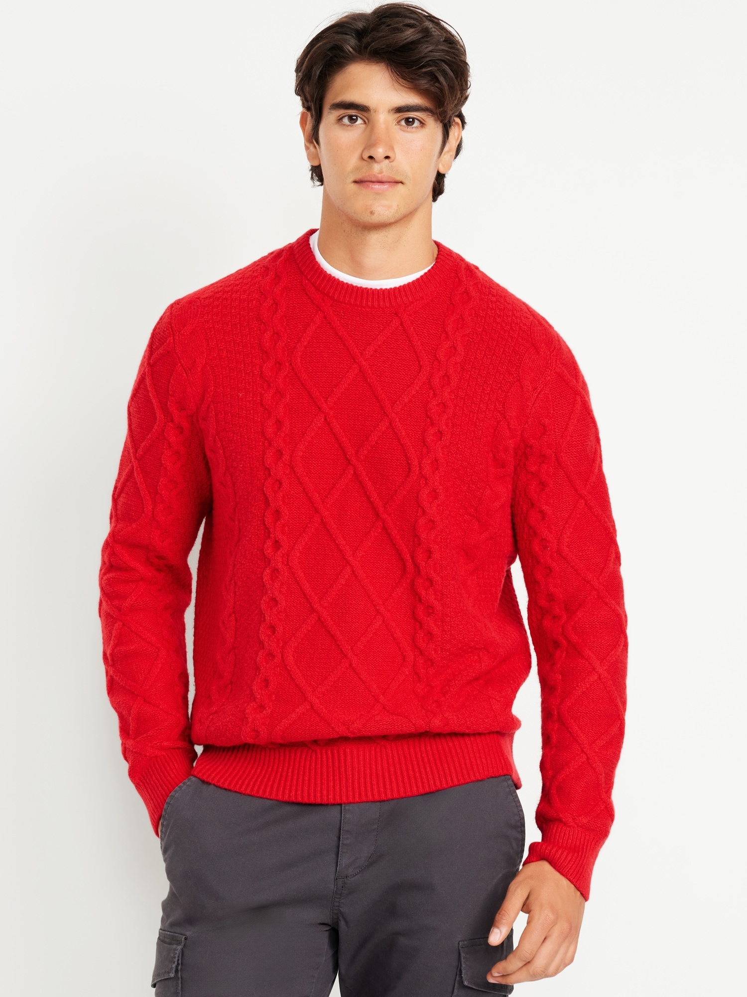 Old navy red sweater best sale