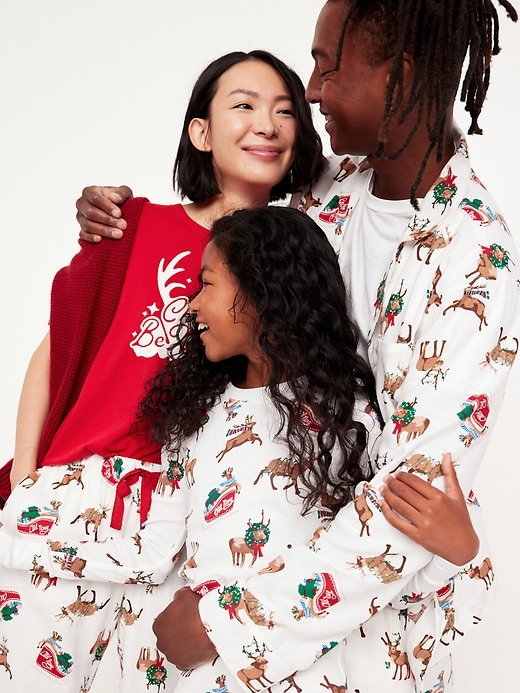 Image number 4 showing, Gender-Neutral Graphic Snug-Fit Pajama Set for Kids