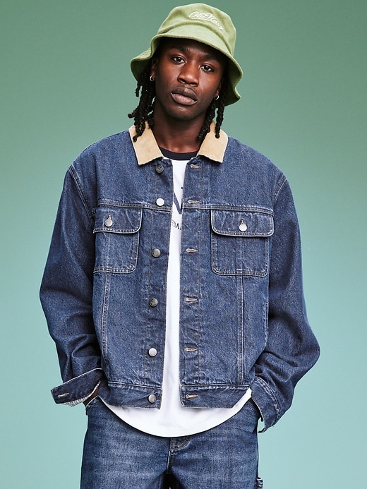 Image number 4 showing, '94 Jean Trucker Jacket