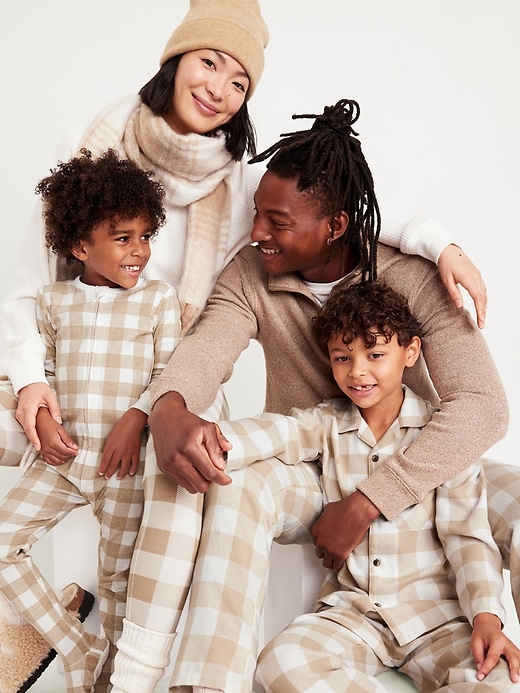 Image number 3 showing, Maternity Waffle Pajama Set