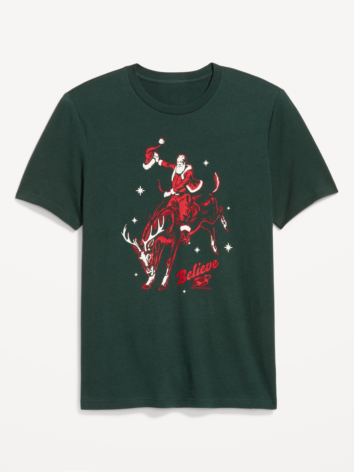 Holiday-Graphic T-Shirt for Men