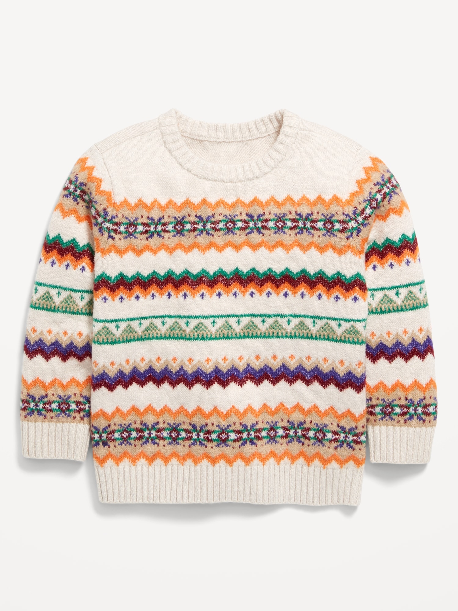 SoSoft Fair Isle Sweater for Toddler Boys