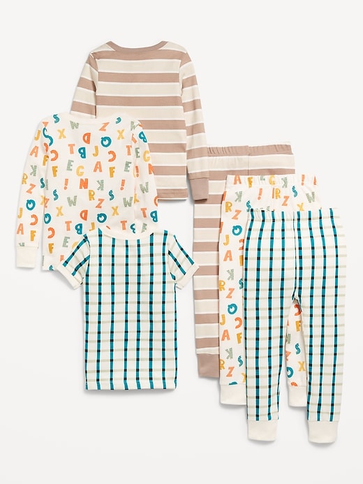 View large product image 2 of 3. Snug-Fit Pajama 6-Piece Set for Toddler &amp; Baby