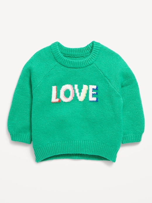 View large product image 1 of 1. SoSoft Long-Sleeve Graphic Tunic Sweater for Baby