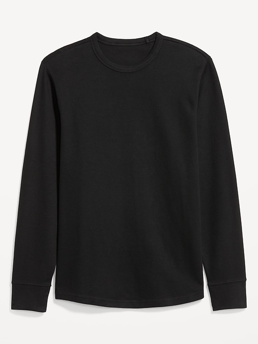 Image number 4 showing, Long-Sleeve French Rib T-Shirt