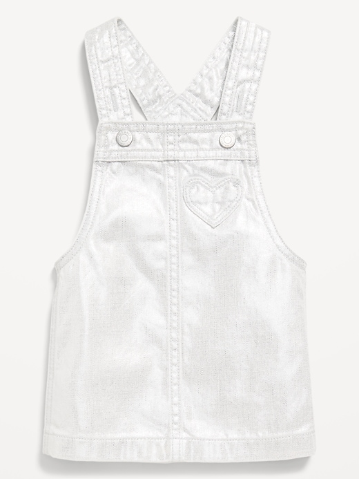 View large product image 2 of 2. Shiny Heart-Pocket Skirtall Dress for Baby