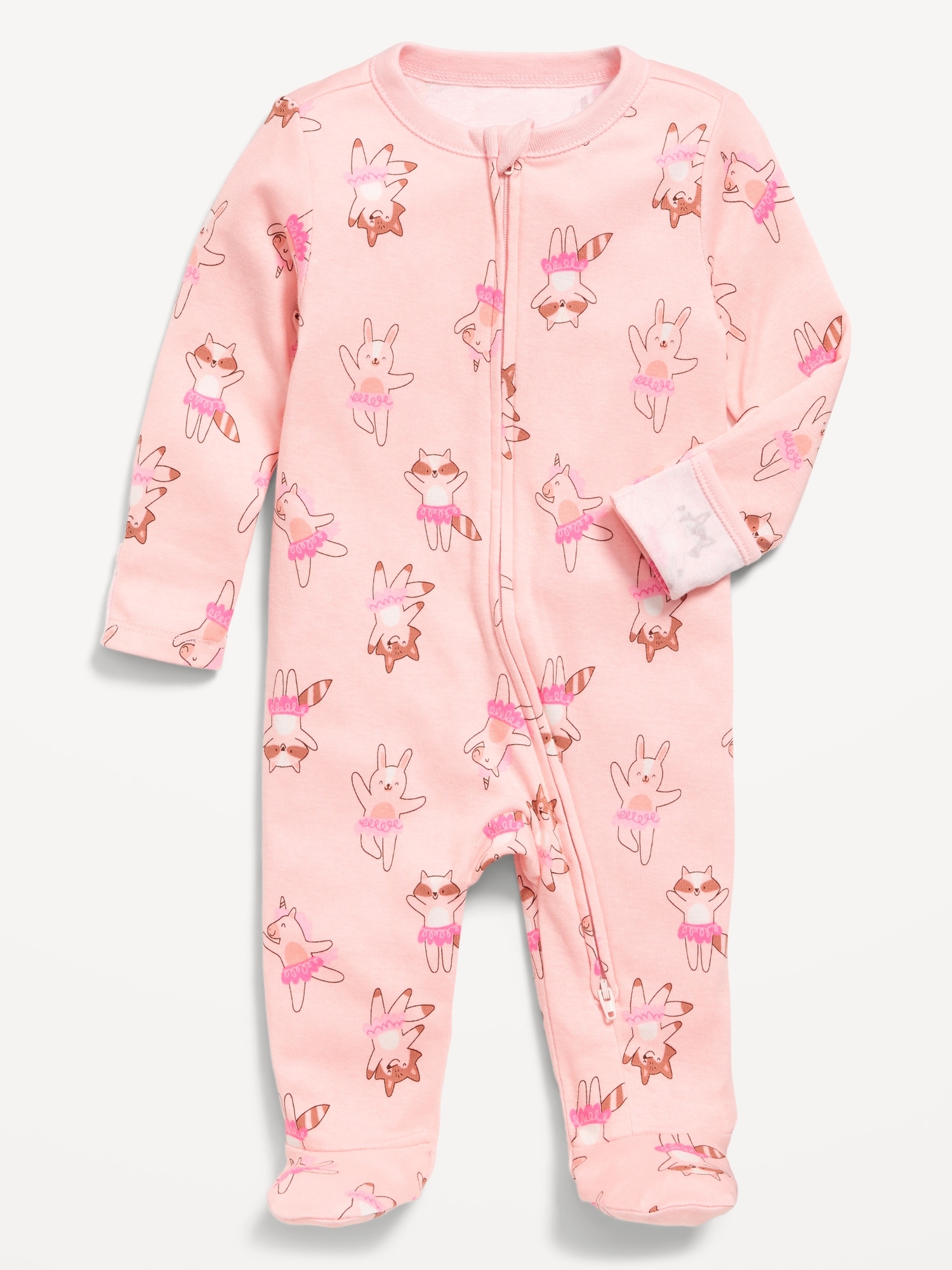 2 Way Zip Sleep Play Footed One Piece for Baby Old Navy