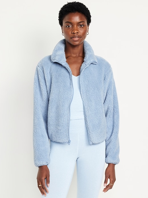 Image number 1 showing, Sherpa Zip Jacket