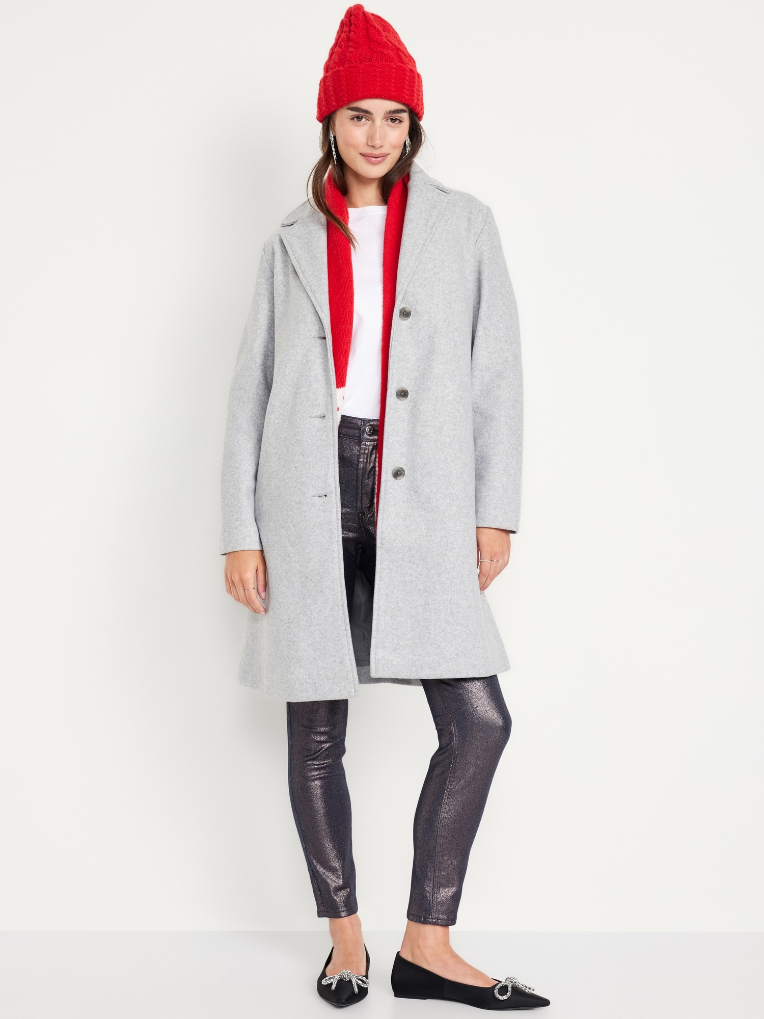 Oversized Wool Coat Old Navy