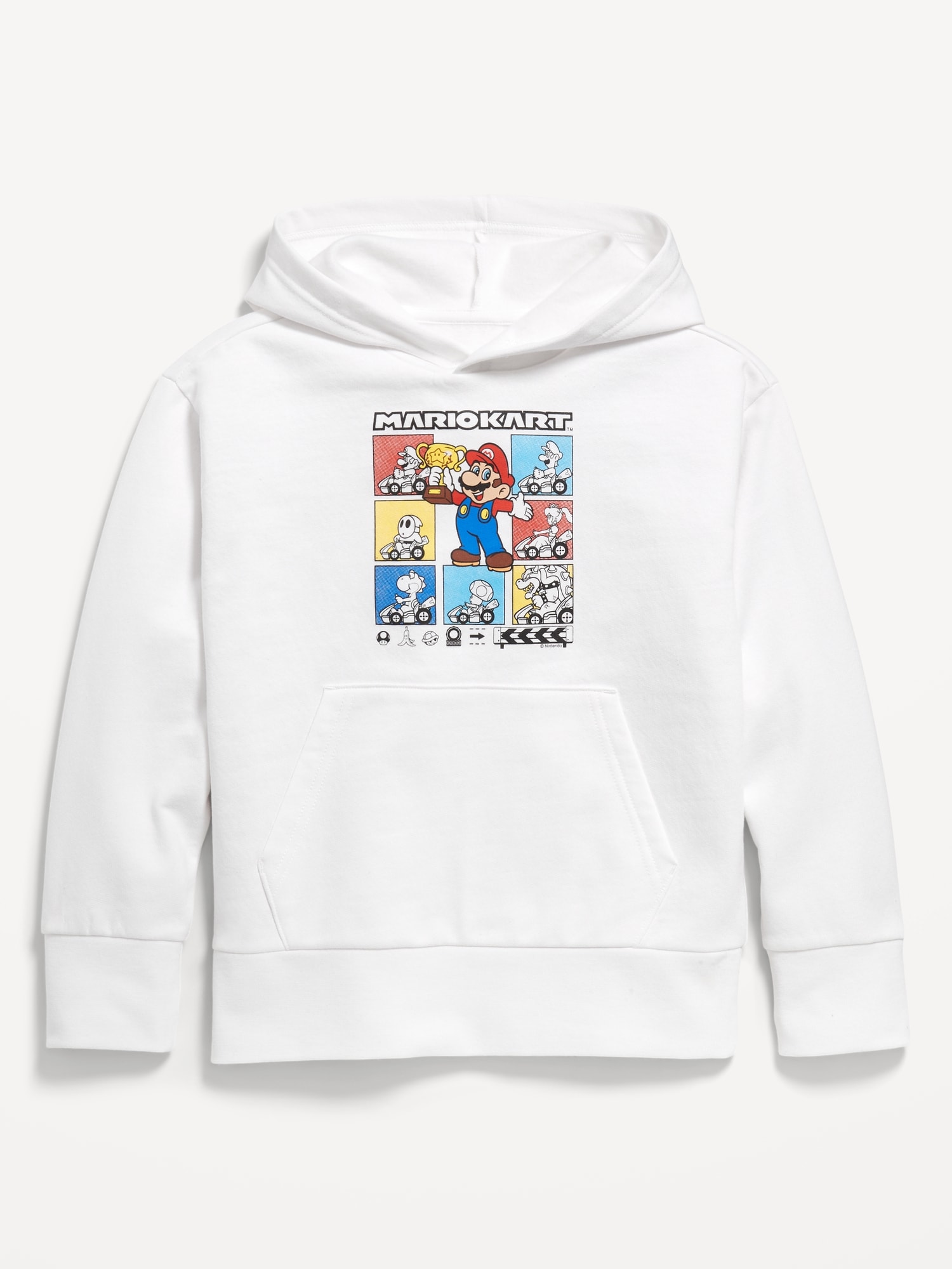 Super Mario™ Gender-Neutral Pullover Hoodie for Kids