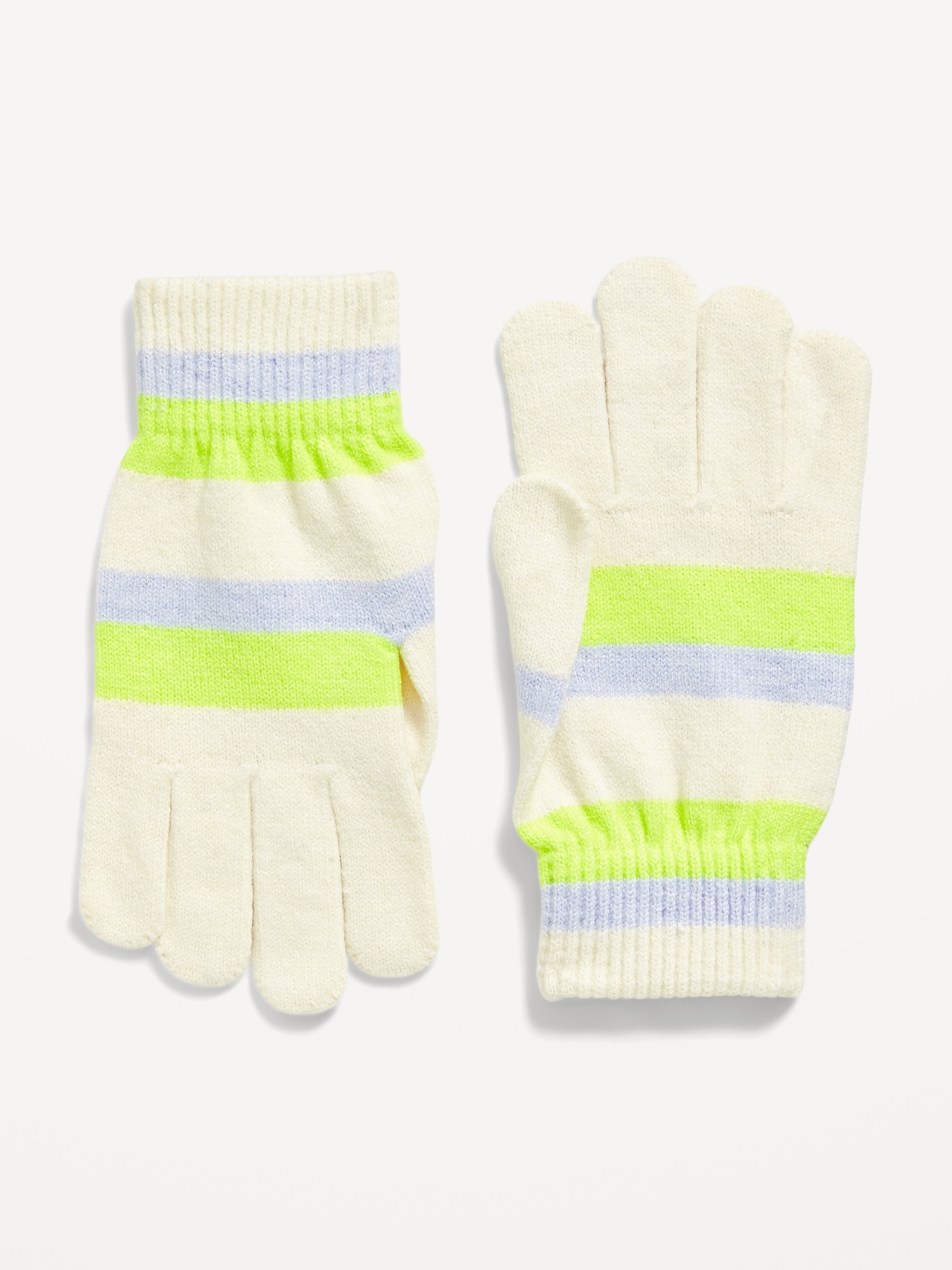 Knit Gloves for Girls - Multi