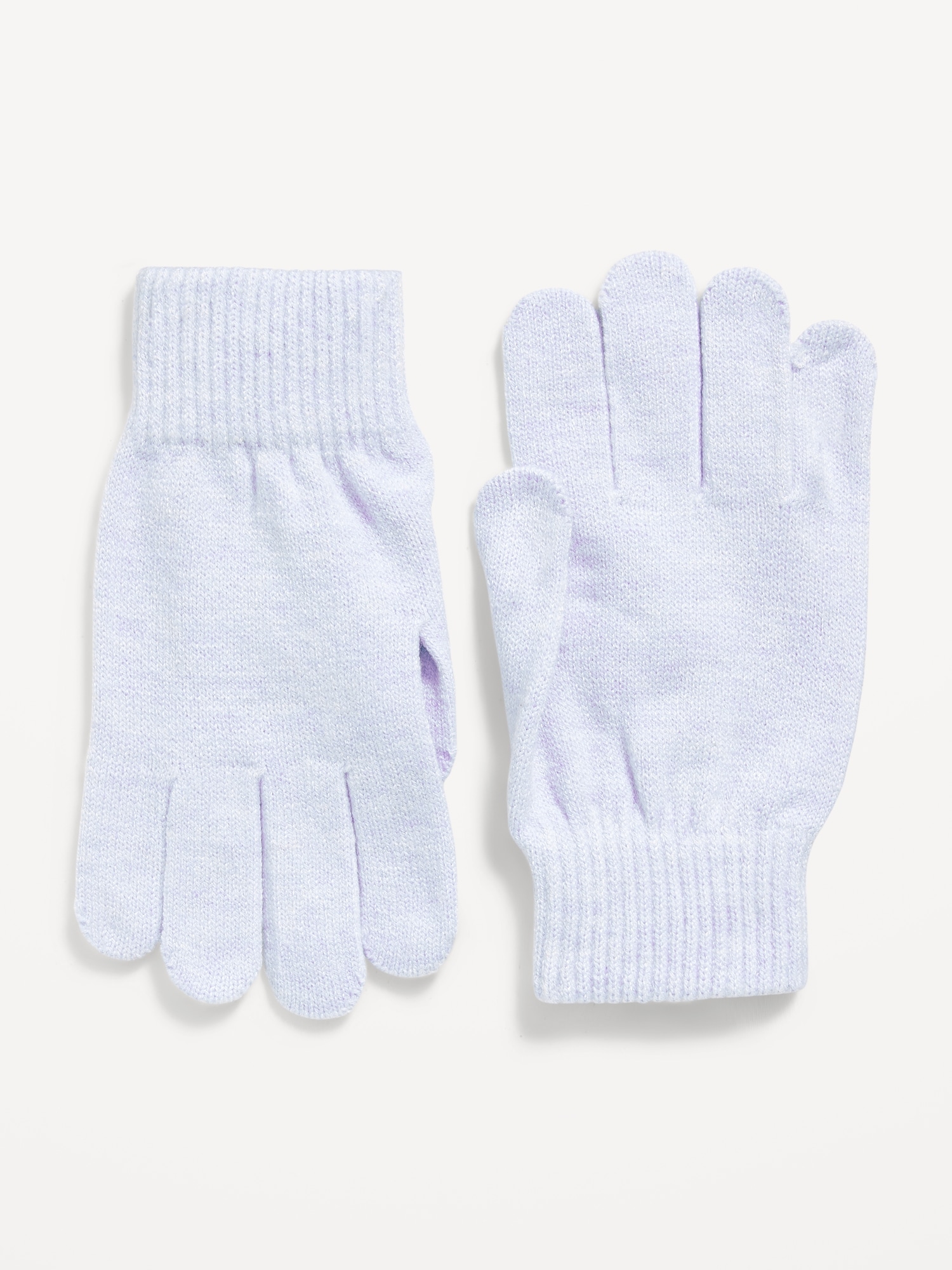 Knit Gloves for Girls - Blue