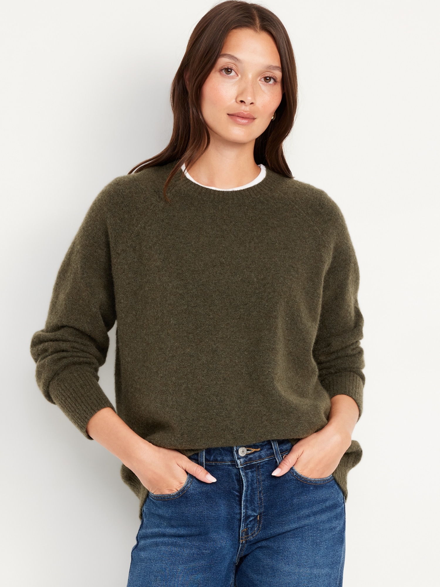 Cozy Crew-Neck Sweater | Old Navy