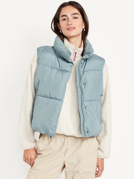 Image number 1 showing, Quilted Puffer Vest