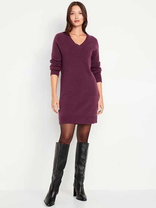 Image number 1 showing, SoSoft Mini Sweater Dress