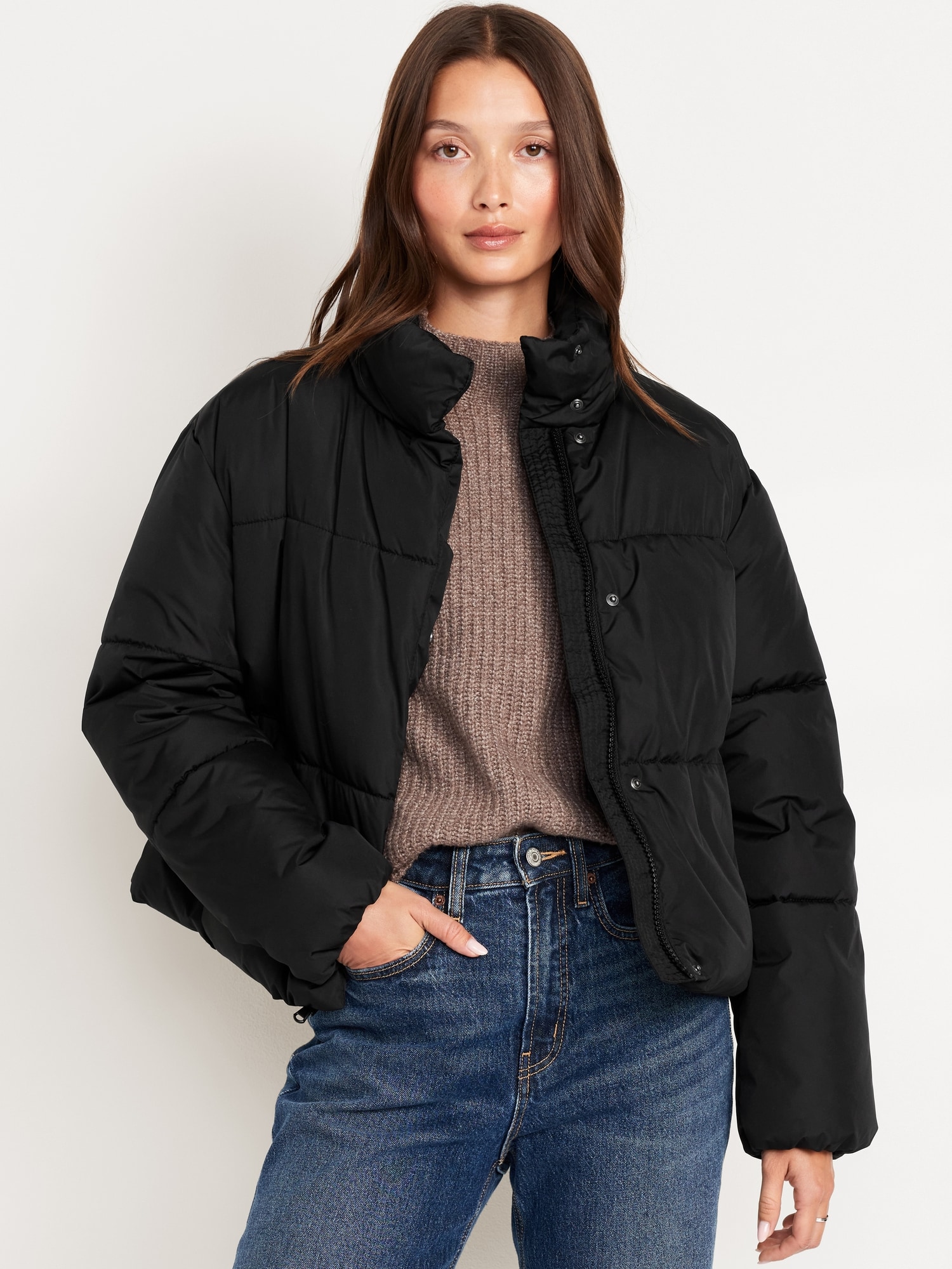 Quilted Puffer Jacket