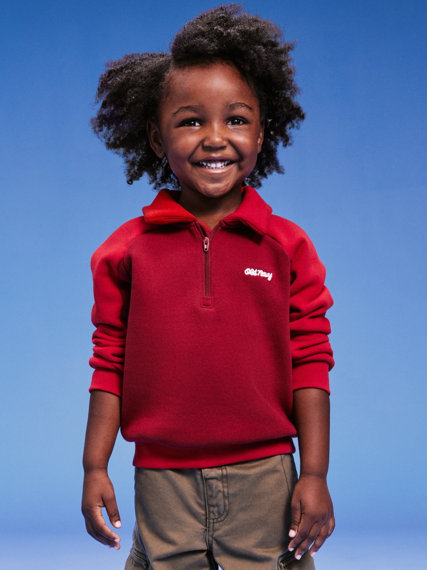 '94 Logo-Graphic Quarter-Zip Sweatshirt for Toddler Girls