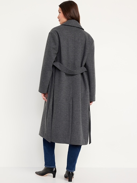 Image number 2 showing, Oversized Belted Coat