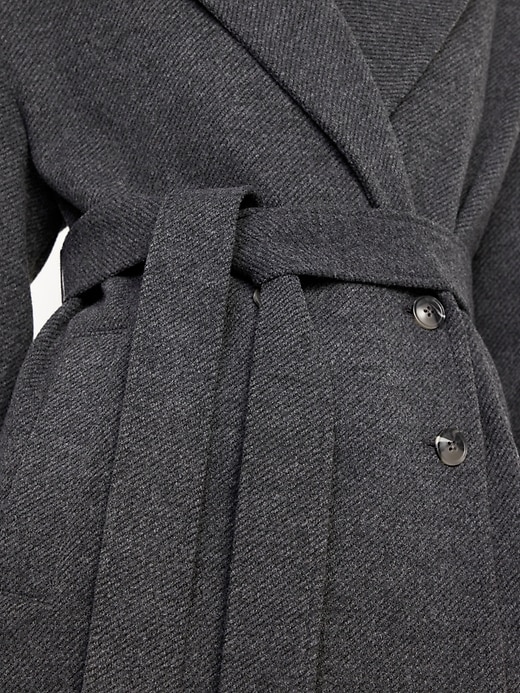 Image number 6 showing, Oversized Belted Coat