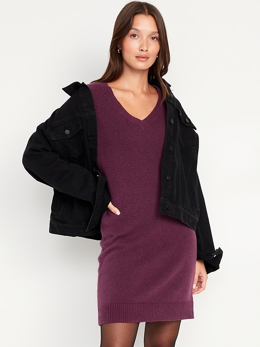 Image number 3 showing, SoSoft Mini Sweater Dress