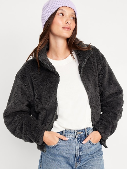 Image number 5 showing, Sherpa Zip Jacket