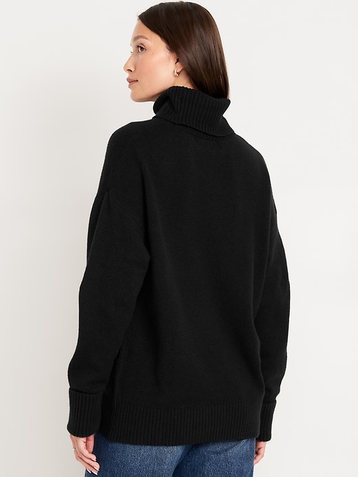 Image number 6 showing, SoSoft Turtleneck Tunic Sweater