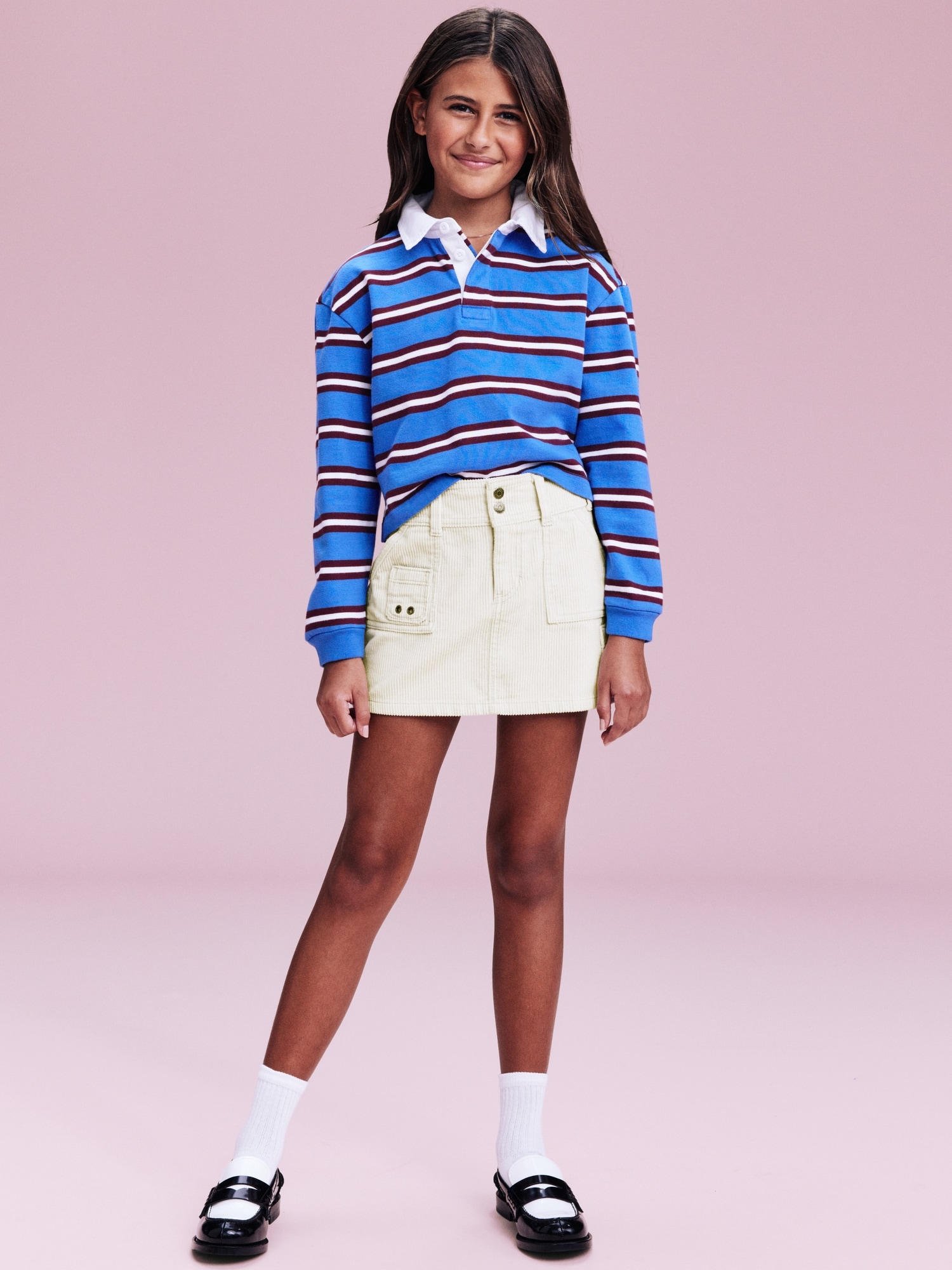 94 Carpenter Corduroy Skirt for Girls