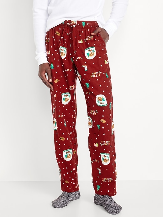 Image number 1 showing, Flannel Pajama Pants for Men