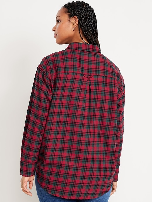 Image number 6 showing, Button-Down Flannel Tunic