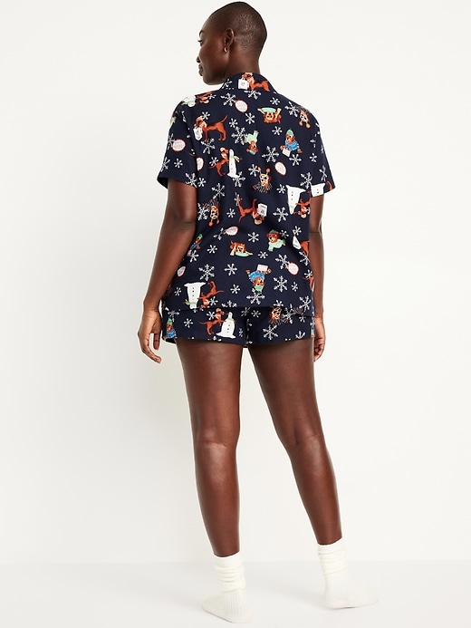 Image number 6 showing, Flannel Pajama Short Set