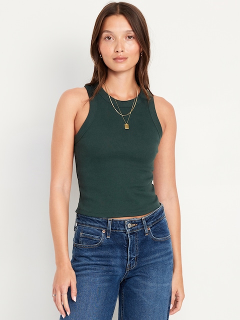Snug Crop Tank Top